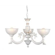 Подвесная люстра OML-609 бело-золотой белый E27 3*60W 220V арт.OML-60903-03