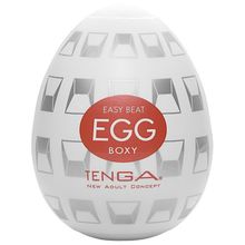 Tenga Мастурбатор-яйцо EGG Boxy (белый)