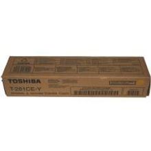 Тонер-картридж TOSHIBA T-281C-EY для e-STUDIO 281c, 351c, 451c (жёлтый, 10 000 стр)