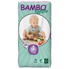 Подгузники Bambo Nature 7-18 кг большая упаковка (60 шт)