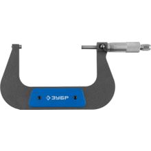 Микрометр ЗУБР "ЭКСПЕРТ" гладкий механический, МК 125, диапозон 100-125мм, шаг измерения 0,01мм