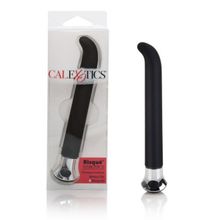 California Exotic Novelties Чёрный вибромассажер Risqué 10-Function  G  - 14 см.