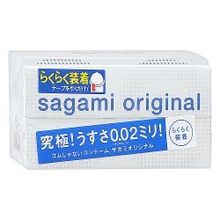 Презервативы Sagami Original 0.02 QUICK, 6 шт