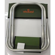 Woodland Стул Woodland Tourist ALU MINI,  33,5 х 29 х 39 (67,5) см, складной, со спинкой (алюминий) ASM-001