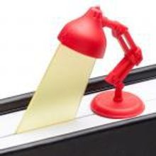 Peleg Design Закладка Lightmark красная арт. PE455