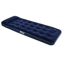 Односпальный надувной матрас Bestway 67223 Easy Inflate Flocked Air Bed (185х76х28см) + насос