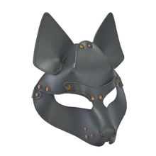 Серая маска Wolf с клепками (239091)