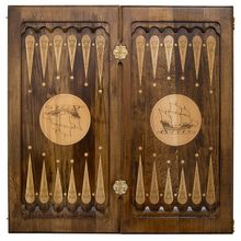 Нарды резные "Парусник"