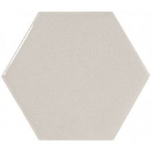 Плитка настенная Equipe Scale Hexagon Light Grey 107х124