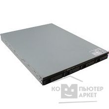 Synology RS815RP+ Сетевое хранилище Rack 1U 4xHDD Hot Plug SATA 3,5 or 2,5 up to 8 with RX415 , QC2,4GhzCPU 2Gb up to 6 RAID0,1,10,5,5+spare,6 2xUSB 1eSATA 4GigEth iSCSI 2xIPcam