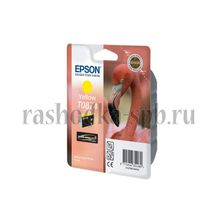 Струйный картридж Epson T0874 (yellow) Stylus photo R1900 yellow