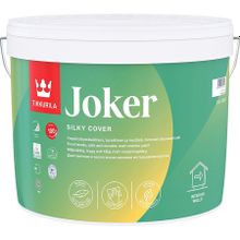 ТИККУРИЛА Джокер база С краска интерьерная (9л)   TIKKURILA Joker base С под колеровку краска интерьерная матовая (9л)