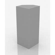 Прилавок остекленный "Универсал" №5 Серый