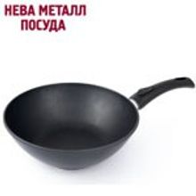 Нева Металл Сковорода со съемной ручкой 3130W Титан 30 см