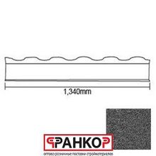 Карнизная планка Feroof L=1340 мм Silver Grey 2063