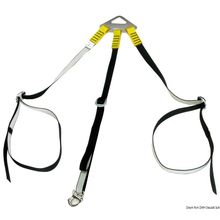 Osculati 3-arm dinghy lift system + 2 straps, 22.518.06