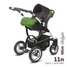 Коляска 2 в 1 BabyActive Elipso