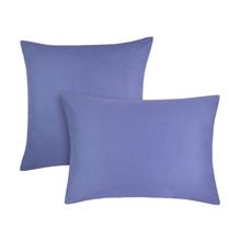 ПМ: Ecotex Набор наволочек Моноспейс - 2 шт. синий