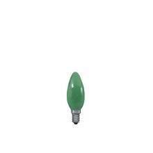 Paulmann. 40223 Лампа свеча, зеленая, E14, 35мм 25W