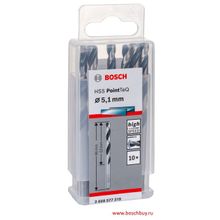Bosch Bosch HSS PointTeQ 5.1 мм (2 608 577 219 , 2608577219 , 2.608.577.219)