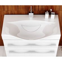 Aqwella Мебель для ванной Милан 100 подвесная, с ящиками