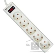 Defender Фильтр ES, 5.0м, 5 розеток белый 99483