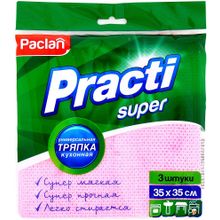 Paclan Practi Super Small 3 салфетки в упаковке