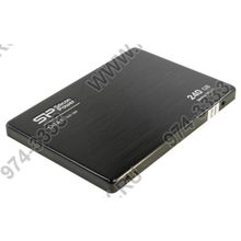 SSD 240 Gb SATA 6Gb s Silicon Power Slim S60 [SP240GBSS3S60S25] 2.5 MLC