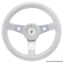 Osculati Delfino steering wheel white 310 mm, 45.158.12