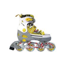 Maxcity Раздвижные роликовые коньки Maxcity LEGO yellow