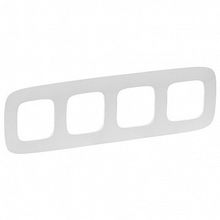 Рамка 4 поста VALENA ALLURE, жемчужный |  код. 754414 |  Legrand