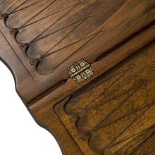 Нарды резные "Медведь" с ручкой