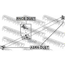 Крестовина Карданной Передачи Renault Duster 2011- 19*55.5 Мм Febest арт. ASRNDUST