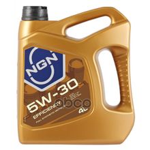 NGN 5w-30 Efficiency Sn 4л (Синт. Мотор. Масло)