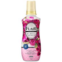 KAO Flair Fragrance Sweet Floral Кондиционер для белья с антибактериальным эффектом и сладким цветочным ароматом, 540 мл