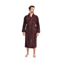 для джентльменов: Халат "KARNA" трига TIFANY (Коричневый)