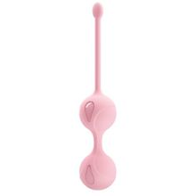 Baile Нежно-розовые вагинальные шарики Kegel Tighten Up I (нежно-розовый)