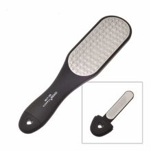 Терка педикюрная лазерная с пупырками+дополнительная пилка Zinger ZO-RC-4240-BM