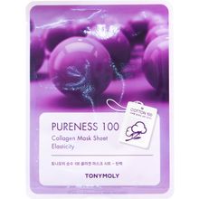 Tony Moly Pureness 100 Collagen Mask Sheet Elasticity 1 тканевая маска