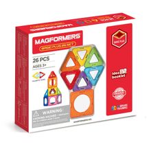 Магнитный конструктор MAGFORMERS Basic Plus 26 Set