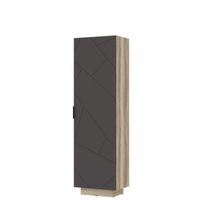 Пенал Даллас, 598х398х2008, Дуб каньон Софт графит МДФ