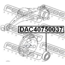 Подшипник Ступицы Колеса | Зад Прав Лев | Febest арт. DAC40750037