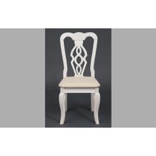 Tetchair Стул - Афродита  Aphrodite, Ivory white, ткань кремовая с рисунком (3321)