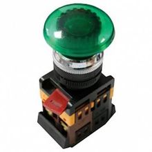 Кнопка 22 мм? 220В, IP40, Зеленый | код. pbn-aela-1g-220 | EKF