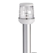 Osculati Classic aluminium pole 100 cm 360° white light, 11.120.01