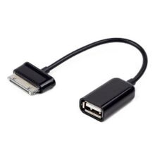 Адаптер OTG USB 2.0 Af - Samsung Galaxy Tab, 0.15 м, Gembird Cablexpert (A-OTG-AF30P-001)