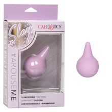 California Exotic Novelties Сиреневый точечный вибромассажер #ArouseMe - 7,5 см. (сиреневый)