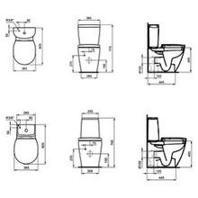 Унитаз-компакт Ideal Standard Connect Space E119601