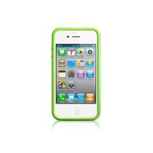 Оригинальный чехол Apple iPhone 4 Bumper Green для iPhone 4 4S