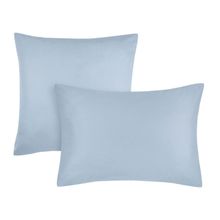 ПМ: Ecotex Набор наволочек Моноспейс - 2 шт. серо-голубой